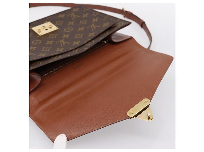 Bolsa de mão LOUIS VUITTON Monogram Monceau28 M51185 LV Auth 197638V Monograma - vista 21