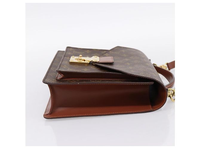 Bolsa de mão LOUIS VUITTON Monogram Monceau28 M51185 LV Auth 197638V Monograma - vista 4