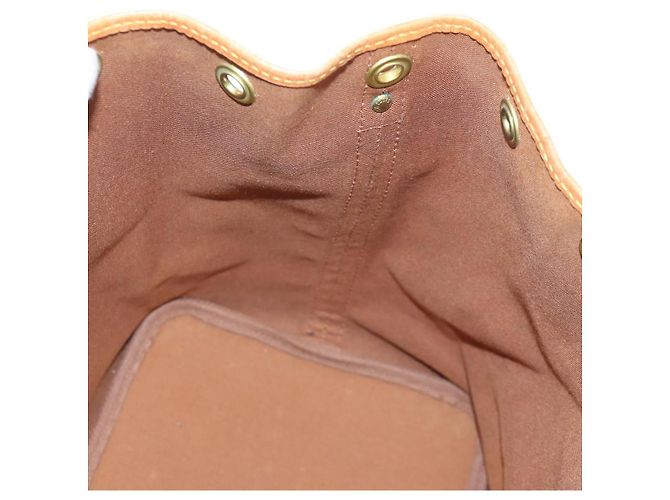 Borsa a tracolla LOUIS VUITTON Monogram Petit Noe M42226 LV Auth 195409V Monogramma - vista 23