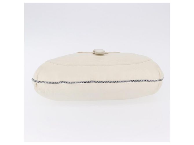 Borsa a tracolla FENDI Spy Bag in pelle bianca Auth 199204V Bianco - vista 5