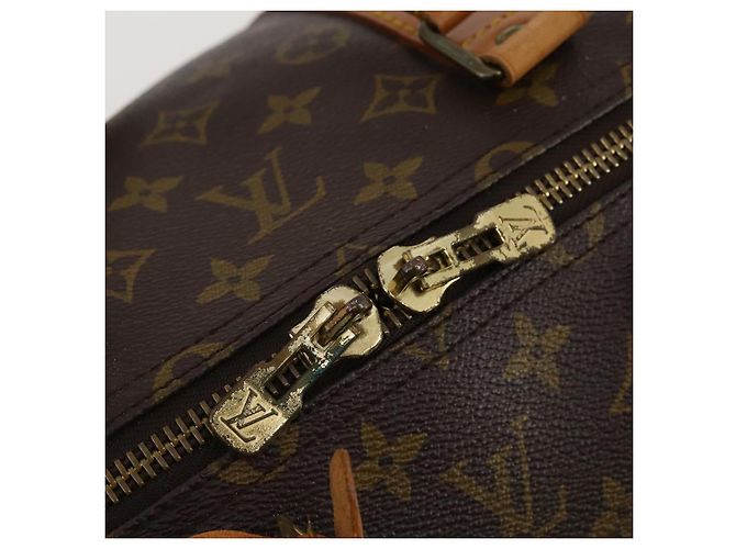 LOUIS VUITTON Monogram Keepall 55 Boston Bag M41424 LV Auth 195401 Monogramma - vista 10