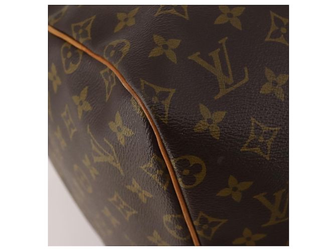 LOUIS VUITTON Monogram Keepall 55 Boston Bag M41424 LV Auth 195401 Monogramma - vista 15