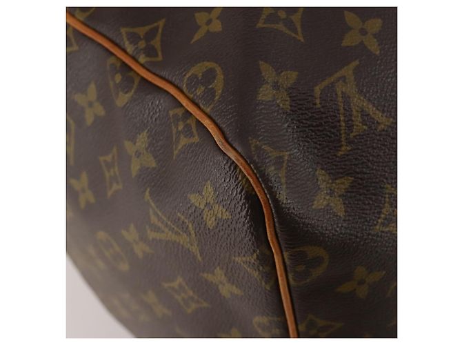 LOUIS VUITTON Monogram Keepall 55 Boston Bag M41424 LV Auth 195401 Monogramma - vista 17