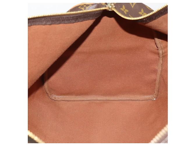 LOUIS VUITTON Monogram Keepall 55 Boston Bag M41424 LV Auth 195401 Monogramma - vista 21