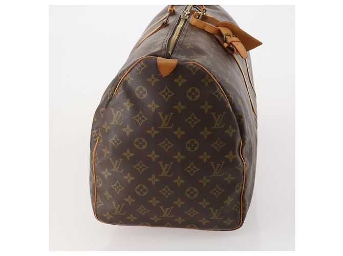 LOUIS VUITTON Monogram Keepall 55 Boston Bag M41424 LV Auth 195401 Monogramma - vista 4