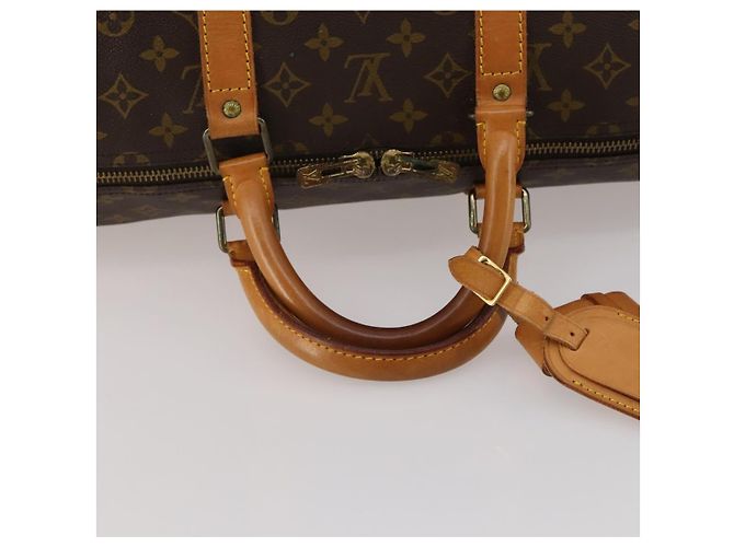 LOUIS VUITTON Monogram Keepall 55 Boston Bag M41424 LV Auth 195401 Monogramma - vista 7