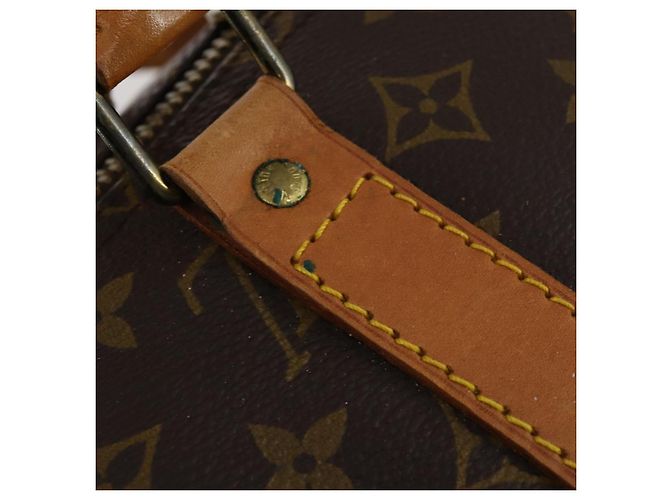 LOUIS VUITTON Monogram Keepall 55 Boston Bag M41424 LV Auth 195401 Monogramma - vista 9