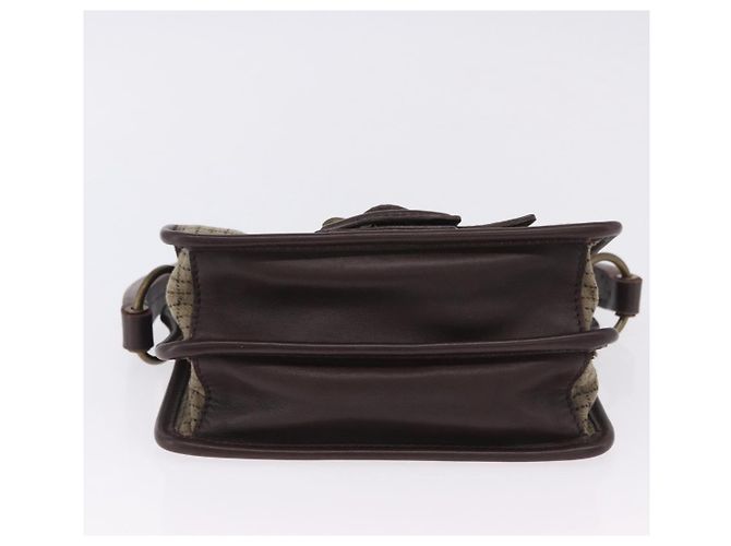 Borsa a mano Miu Miu in lana beige e oro Auth 199131V D'oro - vista 5