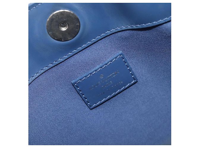 LOUIS VUITTON Borsa a tracolla Epi Mandala MM Blu M5889G LV Auth 200641A - vista 17