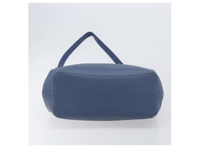 LOUIS VUITTON Borsa a tracolla Epi Mandala MM Blu M5889G LV Auth 200641A - vista 5