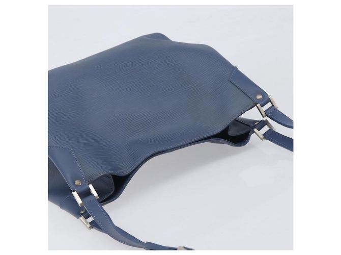 LOUIS VUITTON Borsa a tracolla Epi Mandala MM Blu M5889G LV Auth 200641A - vista 6