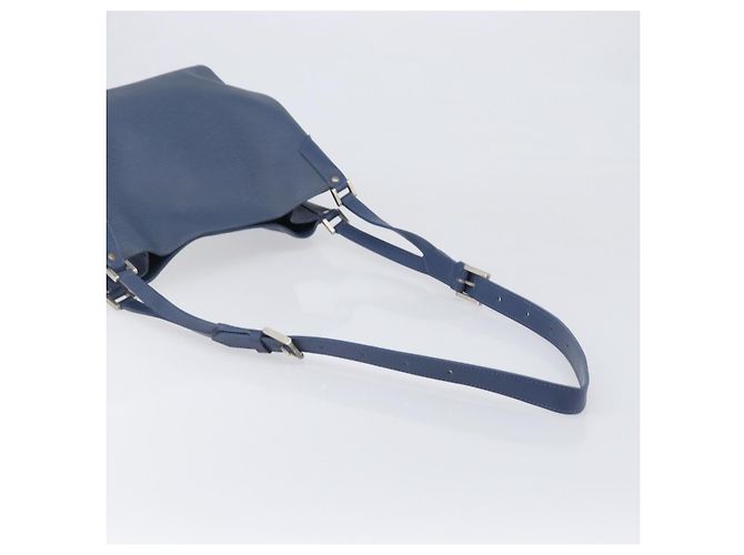 LOUIS VUITTON Borsa a tracolla Epi Mandala MM Blu M5889G LV Auth 200641A - vista 7