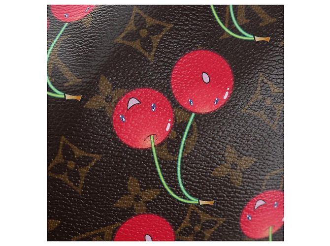 LOUIS VUITTON Monogram Cherry Keepall 45 Boston Bag M95011 LV Auth am12388SM Monogramma - vista 25
