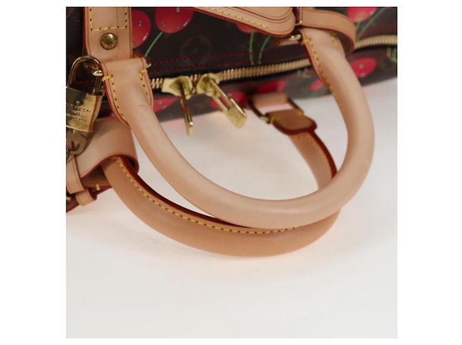 LOUIS VUITTON Monogram Cherry Keepall 45 Boston Bag M95011 LV Auth am12388SM Monogramma - vista 7