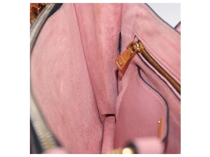 Borsa a mano Miu Miu in pelle 2way Rosa Oro Auth 198705A D'oro - vista 26