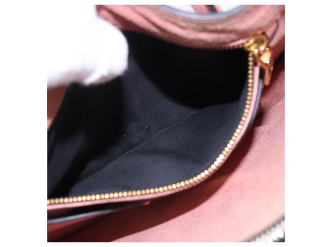 Borsa a mano Miu Miu in pelle 2way Rosa Oro Auth 198705A D'oro - vista 32
