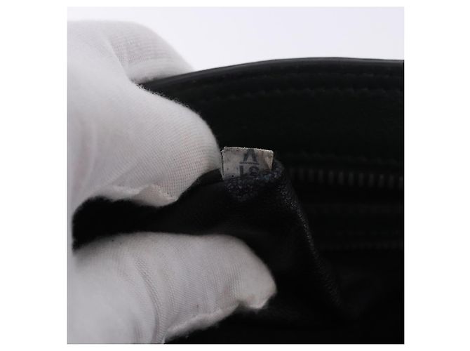 Borsa a tracolla PRADA in pelle verde argento Auth ka5888V - vista 12
