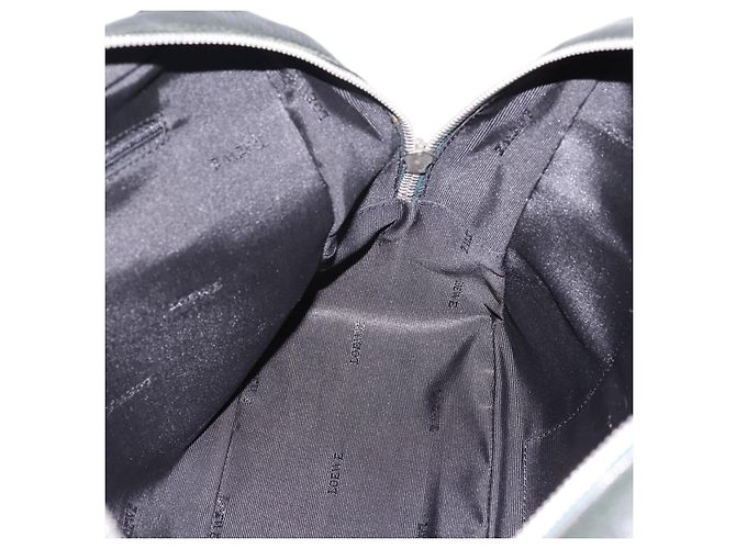 Borsa a mano LOEWE in pelle verde argento Auth yk20838V - vista 19