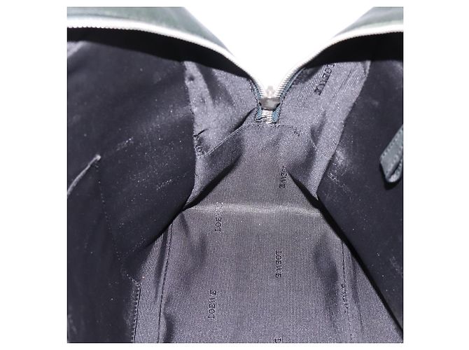 Borsa a mano LOEWE in pelle verde argento Auth yk20838V - vista 20