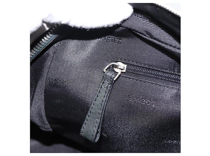 Borsa a mano LOEWE in pelle verde argento Auth yk20838V - vista 21