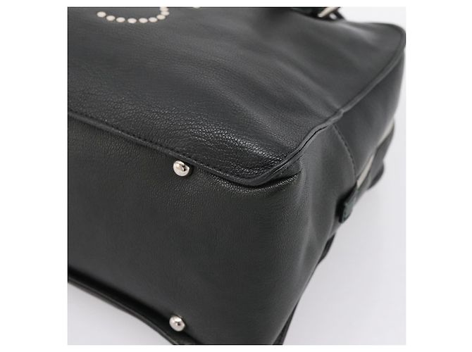 Borsa a mano LOEWE in pelle verde argento Auth yk20838V - vista 9