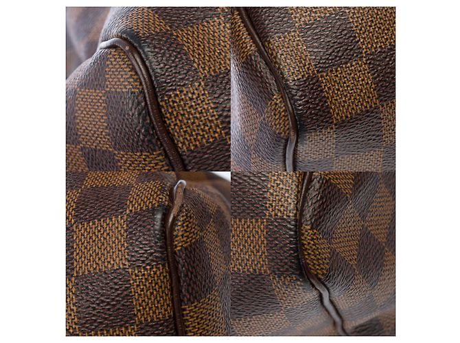 Borsa LOUIS VUITTON Speedy in Tela Marrone - 103850 - vista 11
