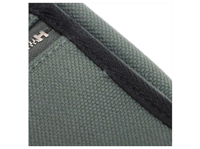 Hermès Herbag Mini Vache Hunter Leather Crossbody Green Verde - vista 11