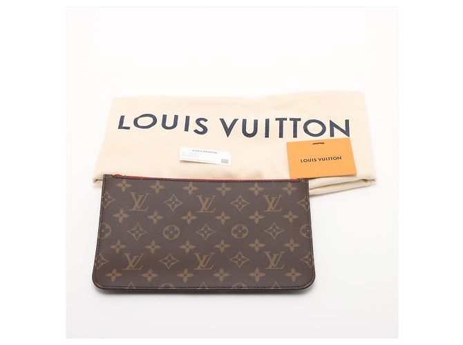 Louis Vuitton Borsa a spalla Shopper Neverfull MM Canvas Neo Monogram Marrone - vista 12