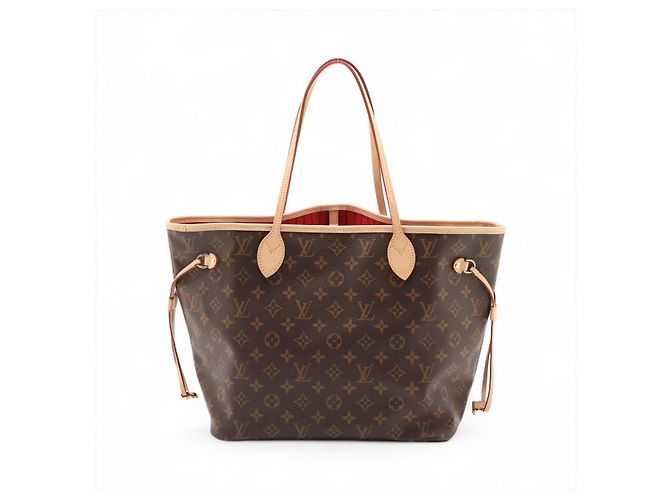 Louis Vuitton Borsa a spalla Shopper Neverfull MM Canvas Neo Monogram Marrone - vista 2
