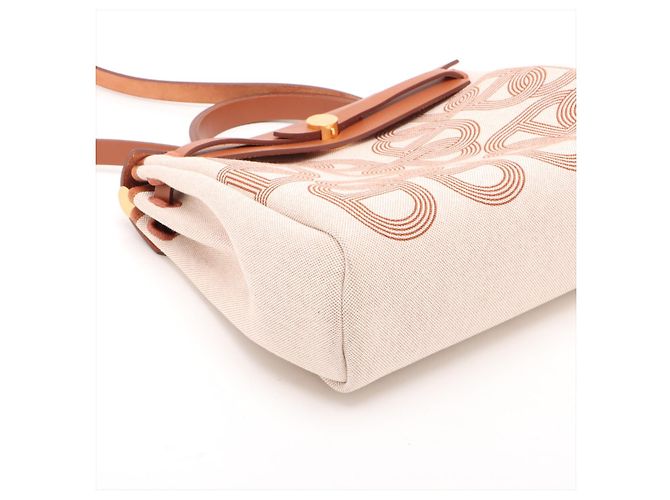 Hermès Herbag PM Twill Ash & Vache Hunter Leather & Canvas Zip Top-handle Handbag Beige - vista 4