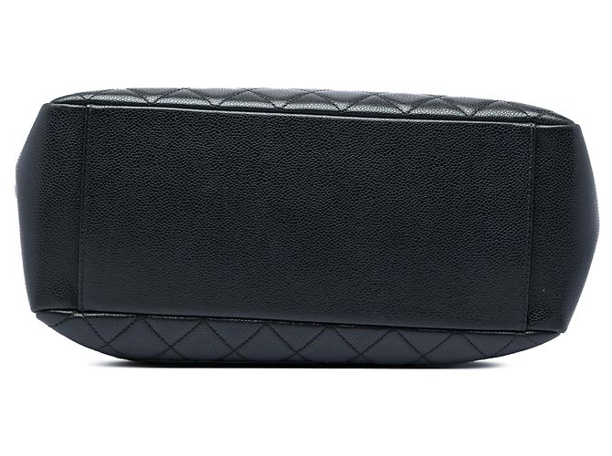 Borsa Grand Shopping Tote Chanel in Caviar nera Nero - vista 3