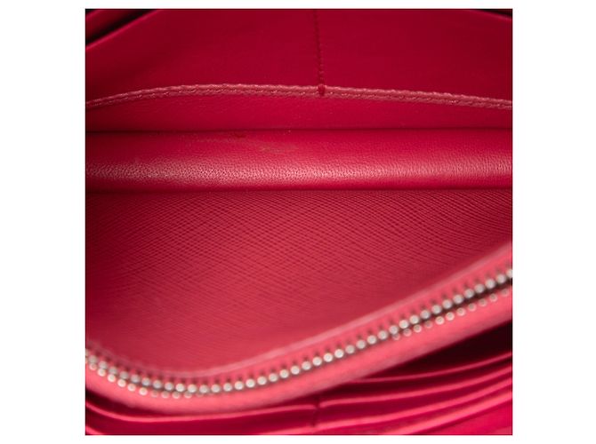 Borsa a tracolla Prada Bicolor Saffiano con chiusura Turn Lock, Rosa - vista 4