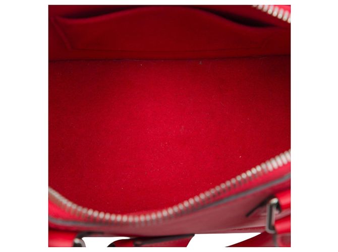 Borsa Louis Vuitton Epi Alma BB rossa Rosso - vista 4