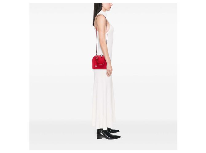 Borsa Louis Vuitton Epi Alma BB rossa Rosso - vista 6