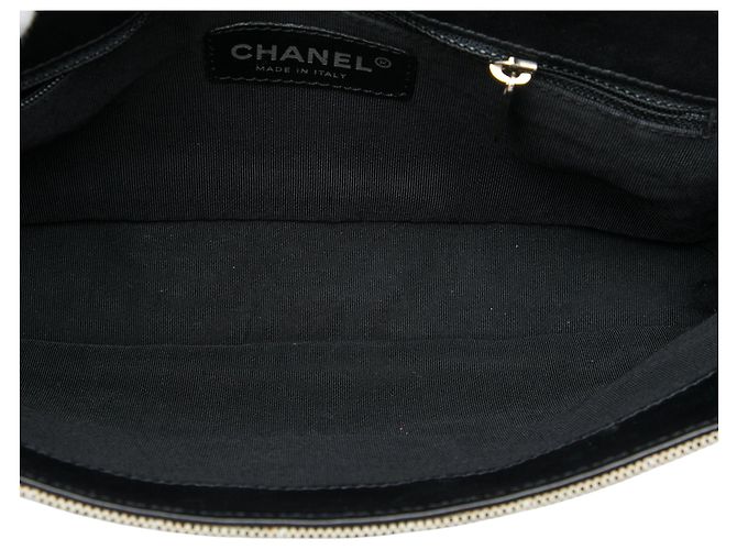 Borsa a patta Chanel Choco Bar in tela grigia con Camelia e CC No. 5 Grigio - vista 4