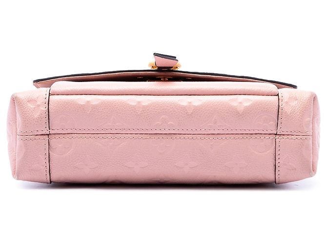 Borsa Satchel Louis Vuitton Monogram Empreinte Blanche BB Rosa - vista 3