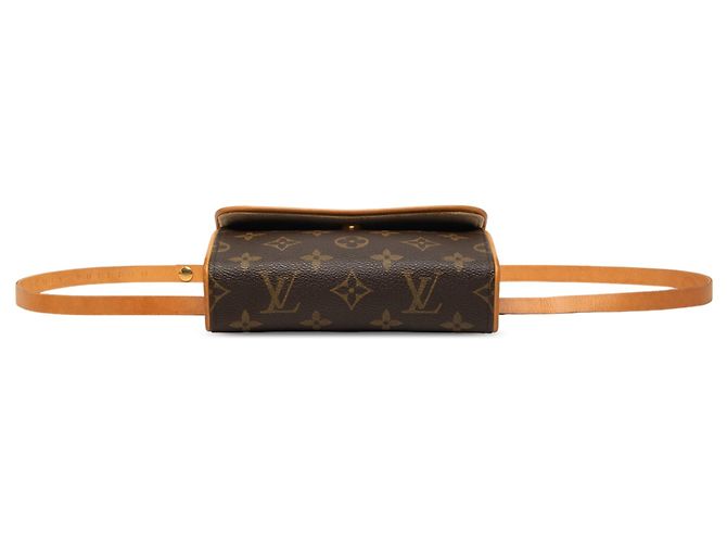 Borsa cintura Louis Vuitton Monogram Pochette Florentine Marrone - vista 3
