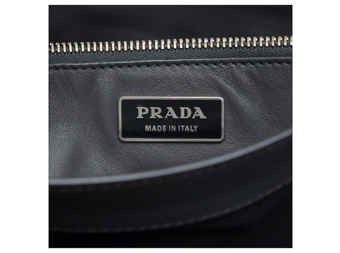 Borsa Clutch Porta Documenti Prada Saffiano Grigia Grigio - vista 5