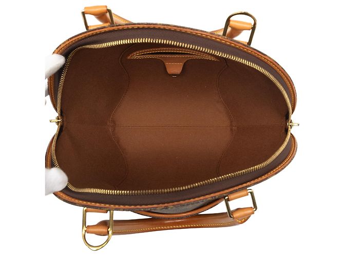 Borsa Louis Vuitton Monogram Ellipse PM Marrone - vista 4