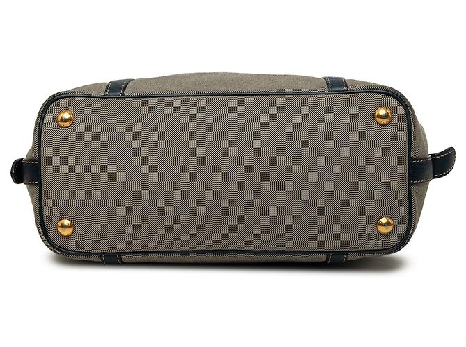Brown Prada Canvas Canapa Logo Shoulder Bag - view 3