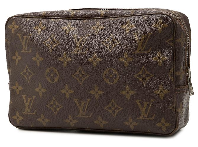 Borsa a Clutch Louis Vuitton Monogram Trousse Toilette 23 Marrone - vista 2
