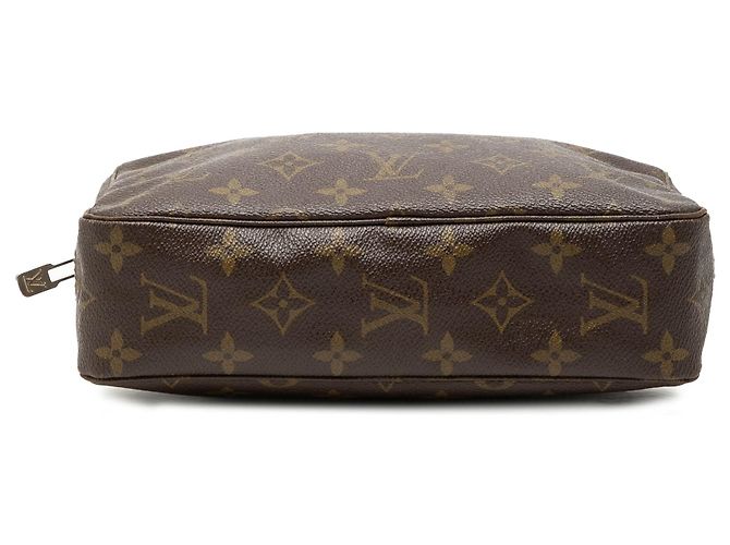 Borsa a Clutch Louis Vuitton Monogram Trousse Toilette 23 Marrone - vista 3