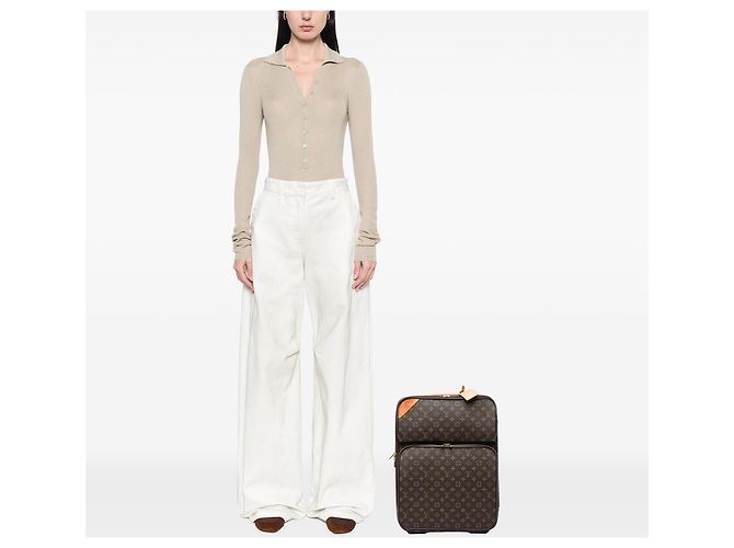 Borsa da viaggio Louis Vuitton Monogram Pegase Legere Business 55 Marrone - vista 5