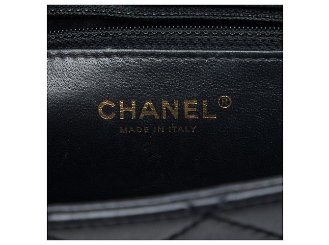 Borsa a tracolla Chanel Mini Sheepskin Beauty Lock nera Nero - vista 5