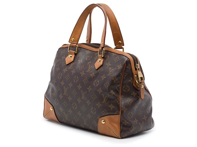 Louis Vuitton Monogram Retiro PM Satchel Tasche Braun - Ansicht 2