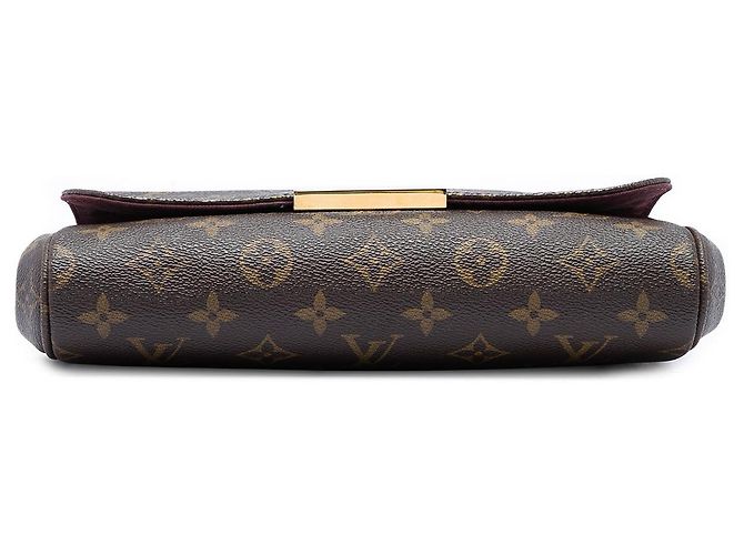 Borsa Louis Vuitton Monogram Favorite MM Marrone - vista 3