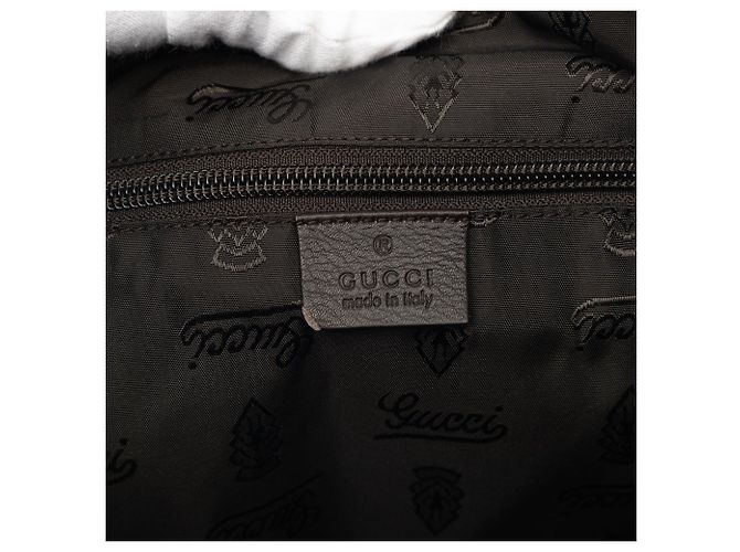Borsa a tracolla Gucci Guccissima marrone - vista 5