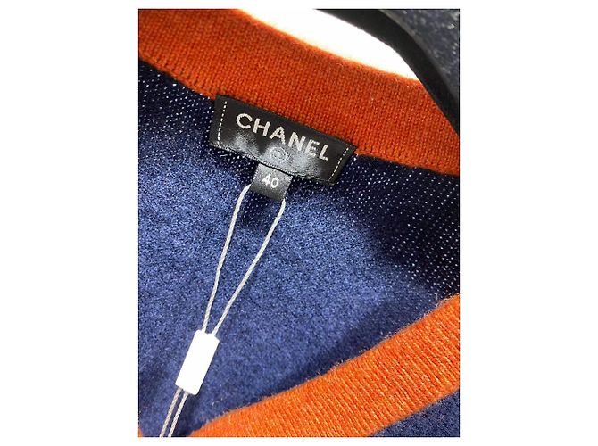 Chanel Kaschmir Strickwaren Damen 40 Mehrfarben - Ansicht 4