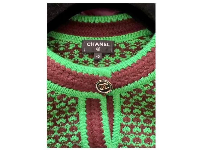Chanel Kaschmir Strickwaren Damen 40 Mehrfarben - Ansicht 3