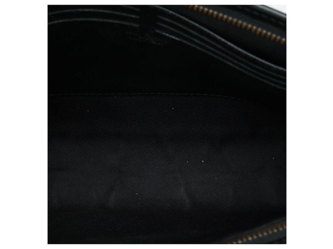 Borsa a Clutch Louis Vuitton Monogram Eclipse Pochette Voyage MM Nera Nero - vista 4